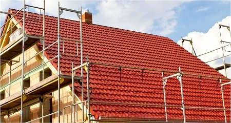 construcción de casas